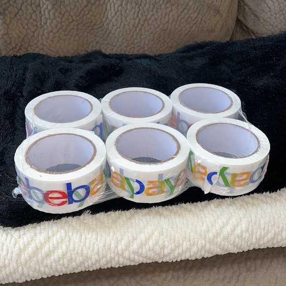 New eBay Packing Tape 3 Rolls - Picture 3 of 11